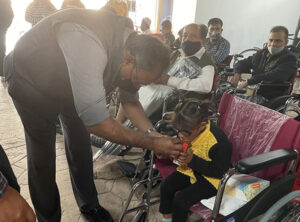 Distribution of Aids/ Appliances