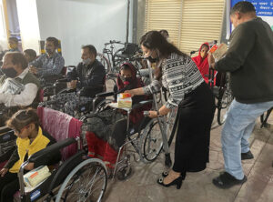 Distribution of Aids/ Appliances