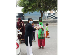 Distribution of Dry Ration