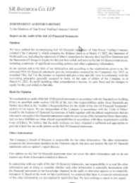 Financial Statement (FY22)